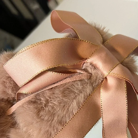 Victoria's Secret Pink Faux Fur Holiday Stocking - Picture 11 of 14